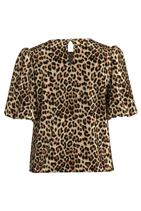 Vila viellette 2/4 satin puff top - noos